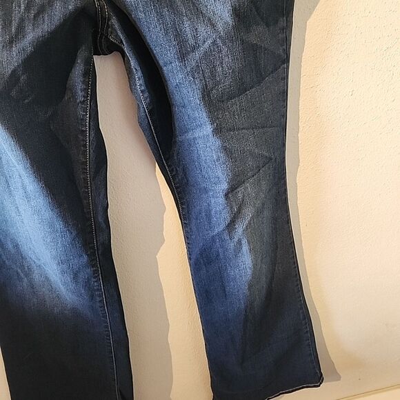 Women's Seven 7 Felicity High Rise Slim Flare Everest Jeans Sz 14 NEW - Picture 3 of 8